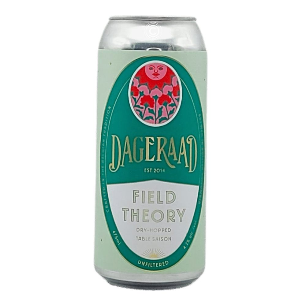 Field Theory Saison by Dageraad Brewing, beer label