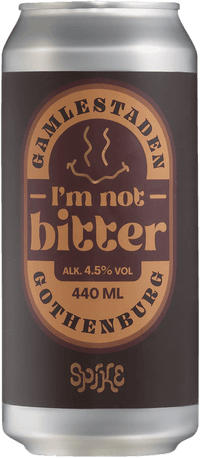 I'm Not Bitter by Spike Brewery, beer label