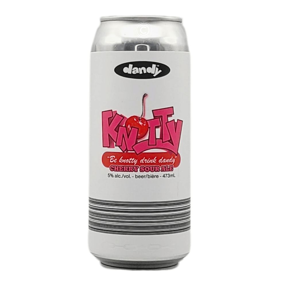 Knotty Cherry Sour by The Dandy Brewing Company, beer label
