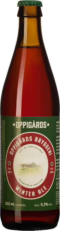 Winter Ale by Oppigårds Bryggeri, beer label