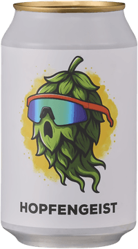 Hopfengeist by Benchwarmers Brewing Co, beer label