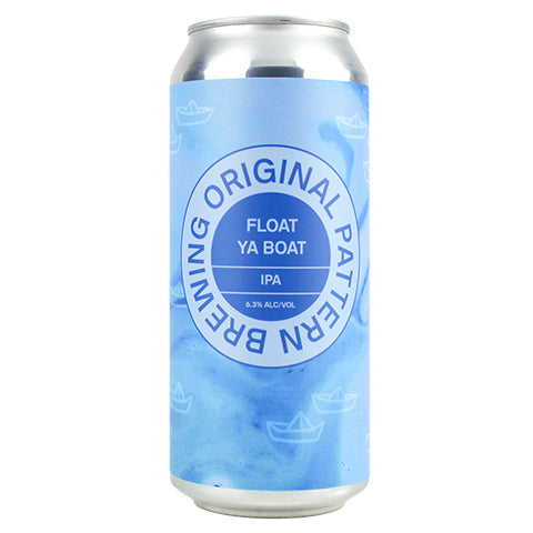 Original Pattern Float Ya Boat IPA by Original Pattern Brewing Company, beer label