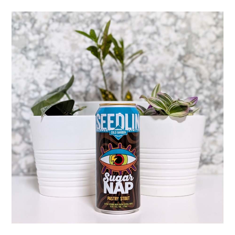 Sugar Nap Imperial Pastry Stout by Cold Garden Beverage Company, beer label