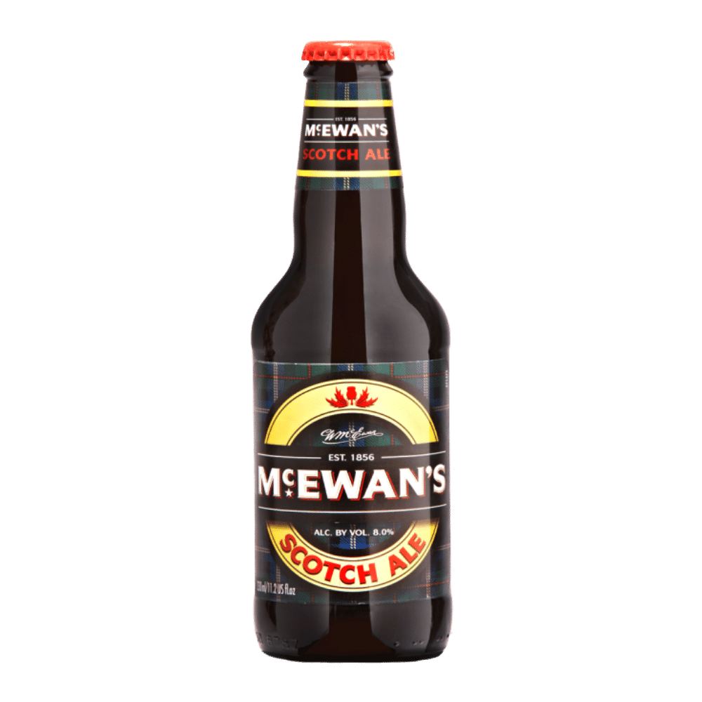 McEwan's Scotch Ale by Eagle Brewery, beer label