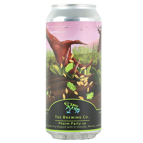 Tox Pharm Party 10 IPA by Tox Brewing Company, beer label