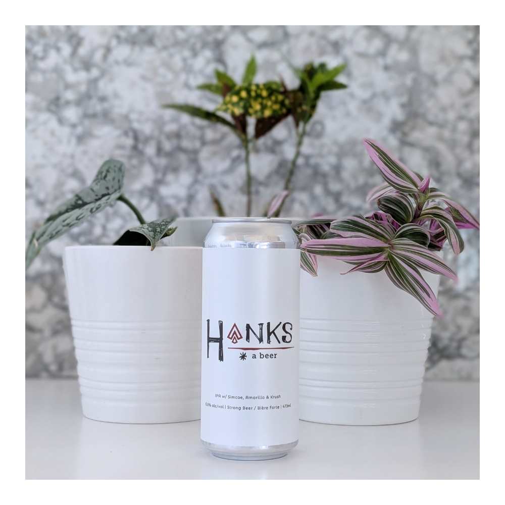 Co. Hanks * a beer Hazy IPA by Ile Sauvage Brewing Company, beer label