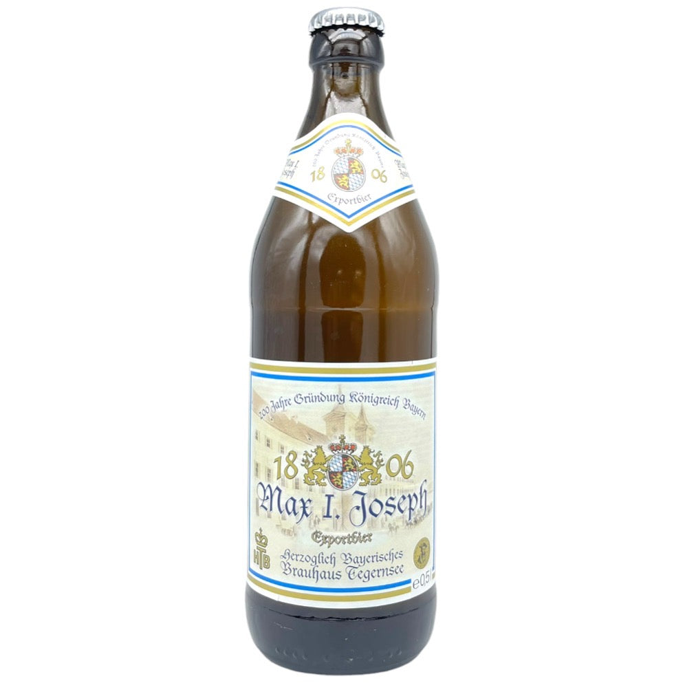 Herzoglich Bayerisches Brauhaus Tegernsee Max I. Joseph Jubiläums Export by Herzoglich Bayerisches Brauhaus Tegernsee, beer label