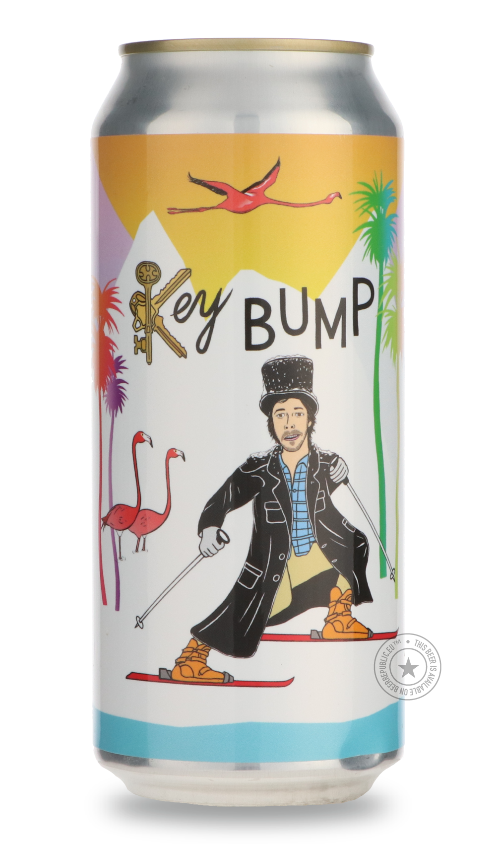 Key Bump by Hoof Hearted Brewing, beer label