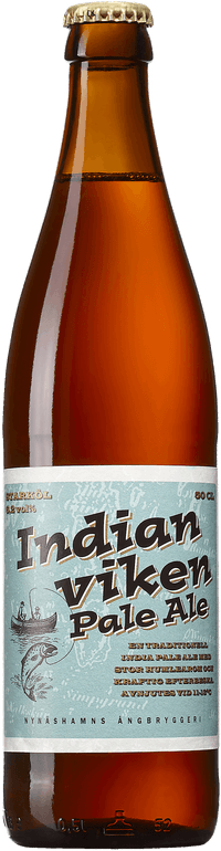 Indianviken Pale Ale by Nynäshamns Ångbryggeri, beer label