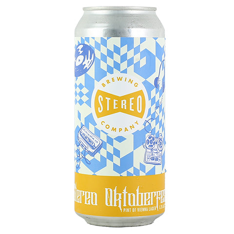 Stereo Oktoberfest Lager by Stereo Brewing Co, beer label