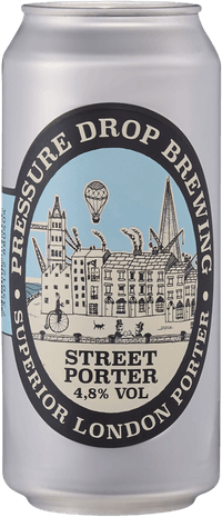 Street Porter by Pressure Drop Brewing, beer label
