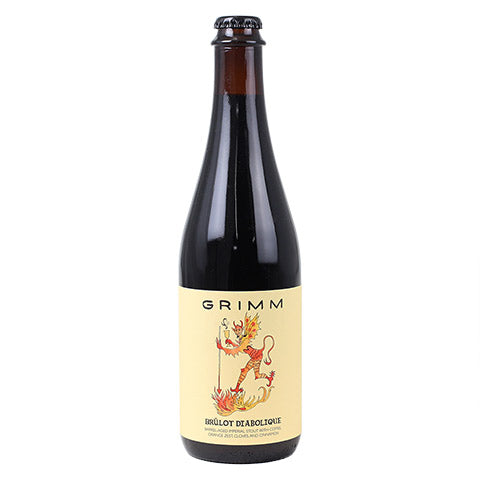 Grimm Brulot Diabolique Barrel-Aged Imperial Stout by Grimm Artisanal Ales, beer label