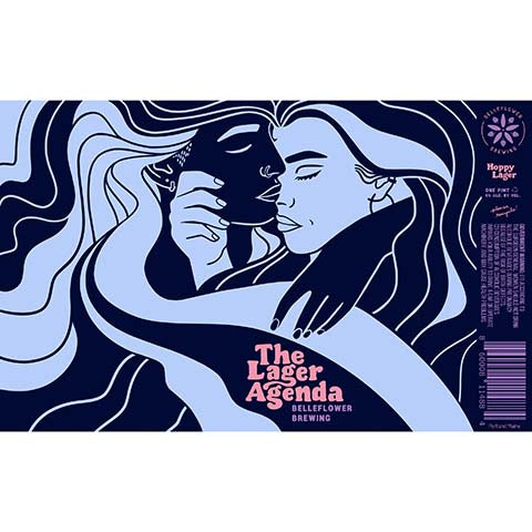 Belleflower The Lager Agenda by Belleflower Brewing, beer label