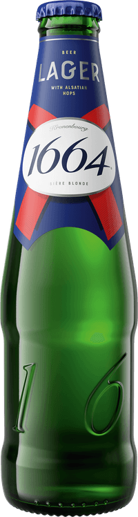 1664 by Kronenbourg, beer label
