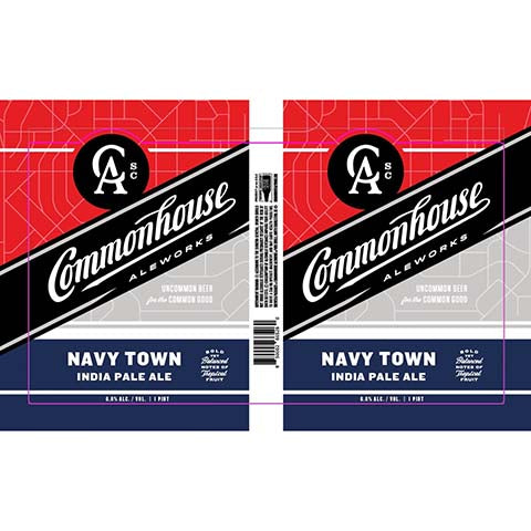 Commonhouse Aleworks Navy Town IPA by Commonhouse Aleworks, beer label