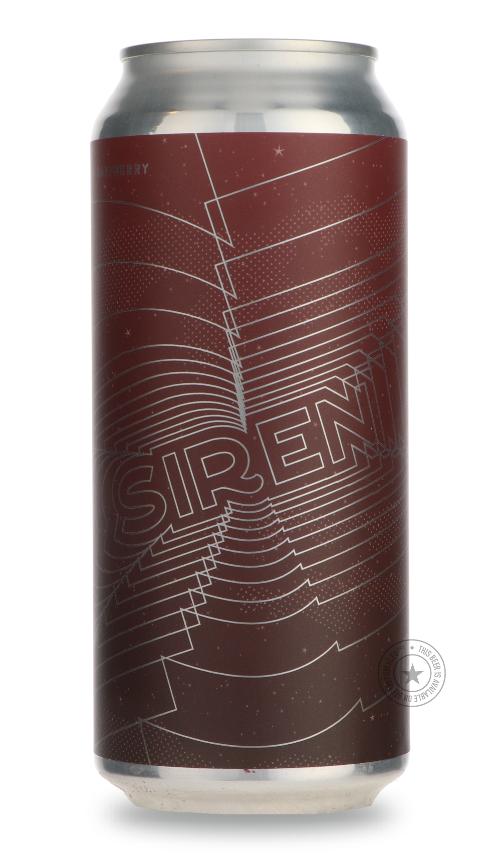 Siren | Blackberry + Raspberry by Mortalis Brewing Company, beer label