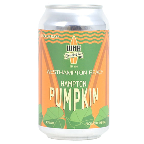 Westhampton Beach Hampton Pumpkin Ale by Westhampton Beach Brewing Co, beer label