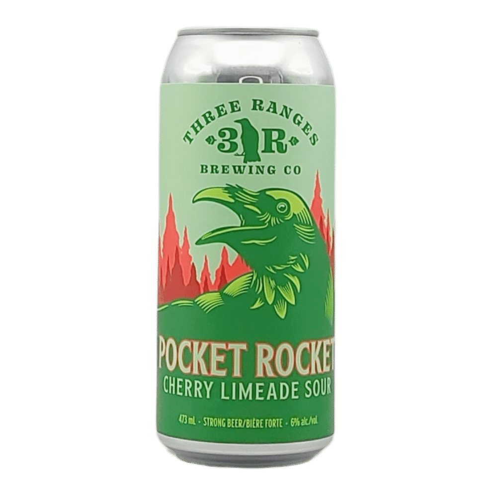 Pocket Rocket Sour by Three Ranges Brewing Company, beer label