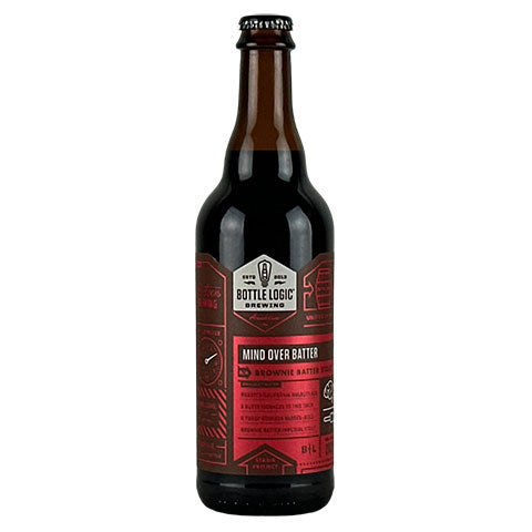 Bottle Logic Mind Over Batter Stout (2023) by Bottle Logic Brewing, beer label
