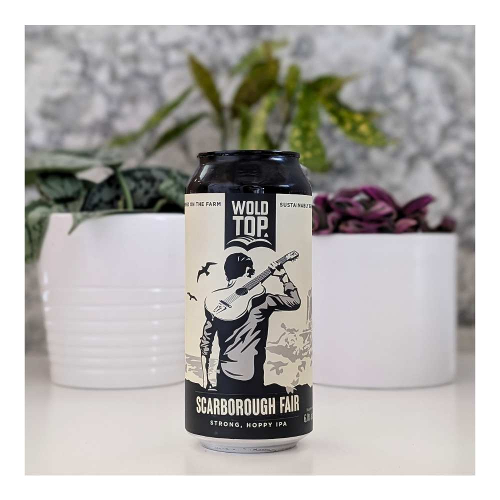 Scarborough Fair Gluten Free IPA by Wold Top Brewery, beer label