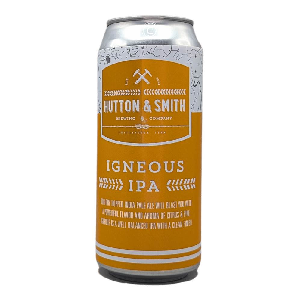 Igneous IPA by Hutton & Smith Brewing Company, beer label