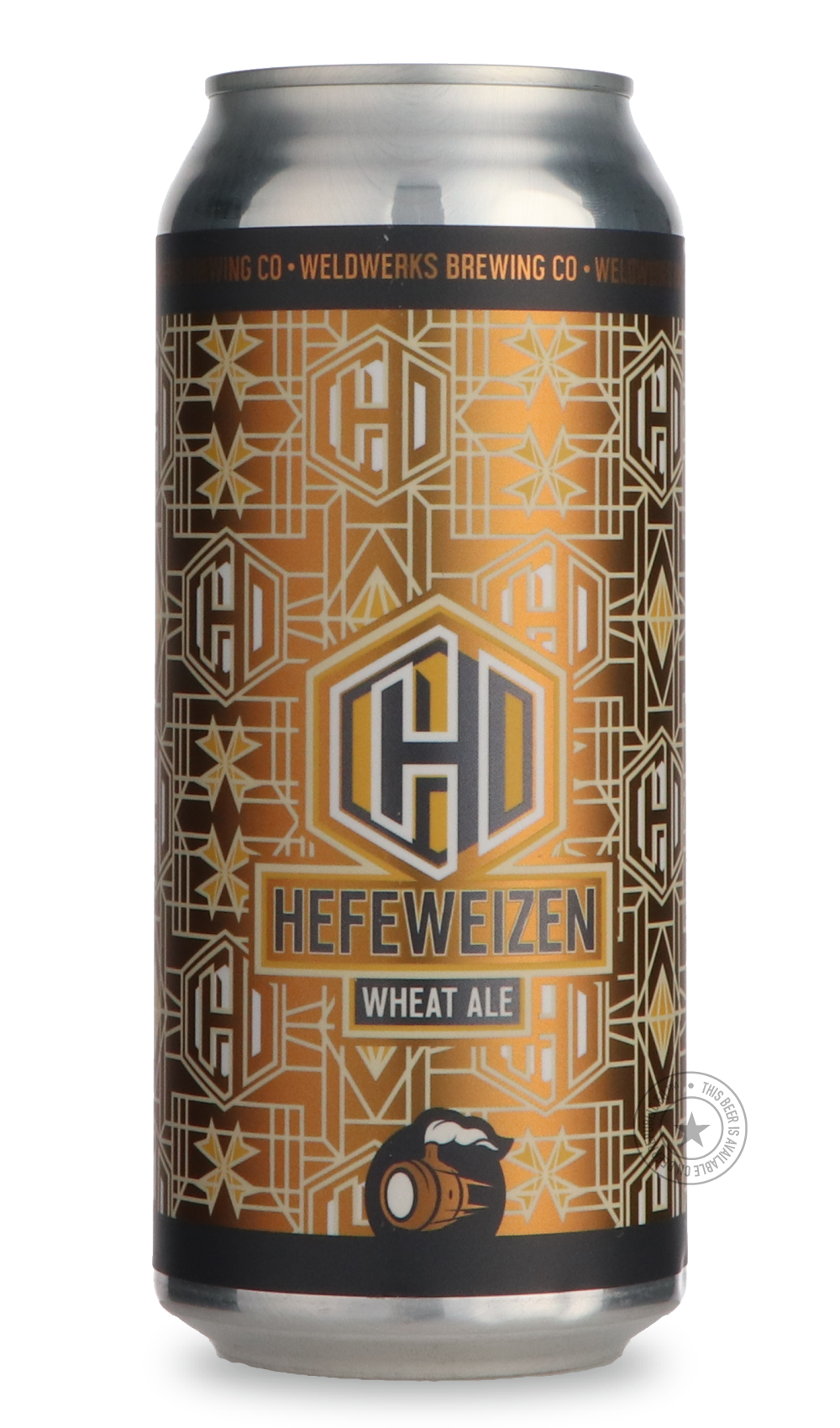 Hefeweizen by WeldWerks, beer label