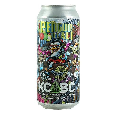 Kings County Brewers Collective Penguins In Cali Pale Ale by Kings County Brewers Collective, beer label