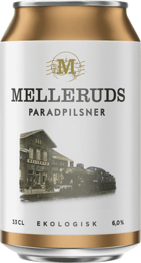 Melleruds Paradpilsner by Spendrups Bryggeri, beer label