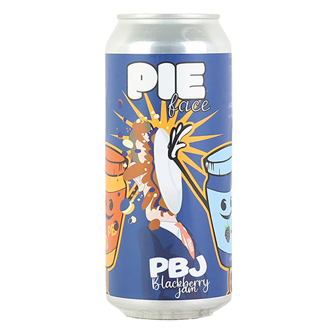 Hoosier Pie Face PBJ - Blackberry Jam by Hoosier Brewing Co, beer label
