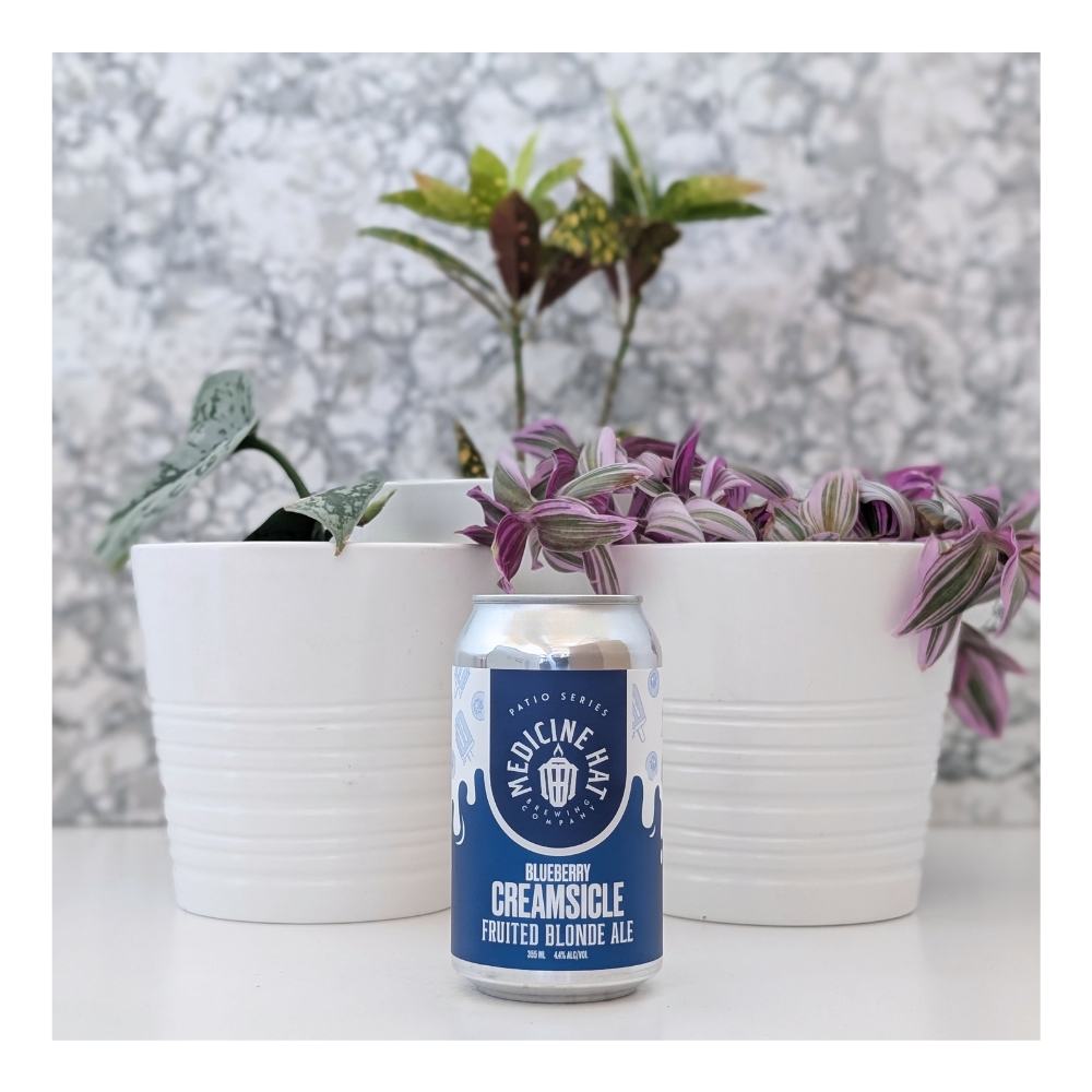 Company Blueberry Creamsicle Ale by Medicine Hat Brewing Company, beer label