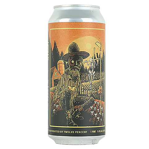 Abomination The Harvested V1 Sour Ale (gooseberry, mango, red raspberry) by Abomination Brewing Company, beer label