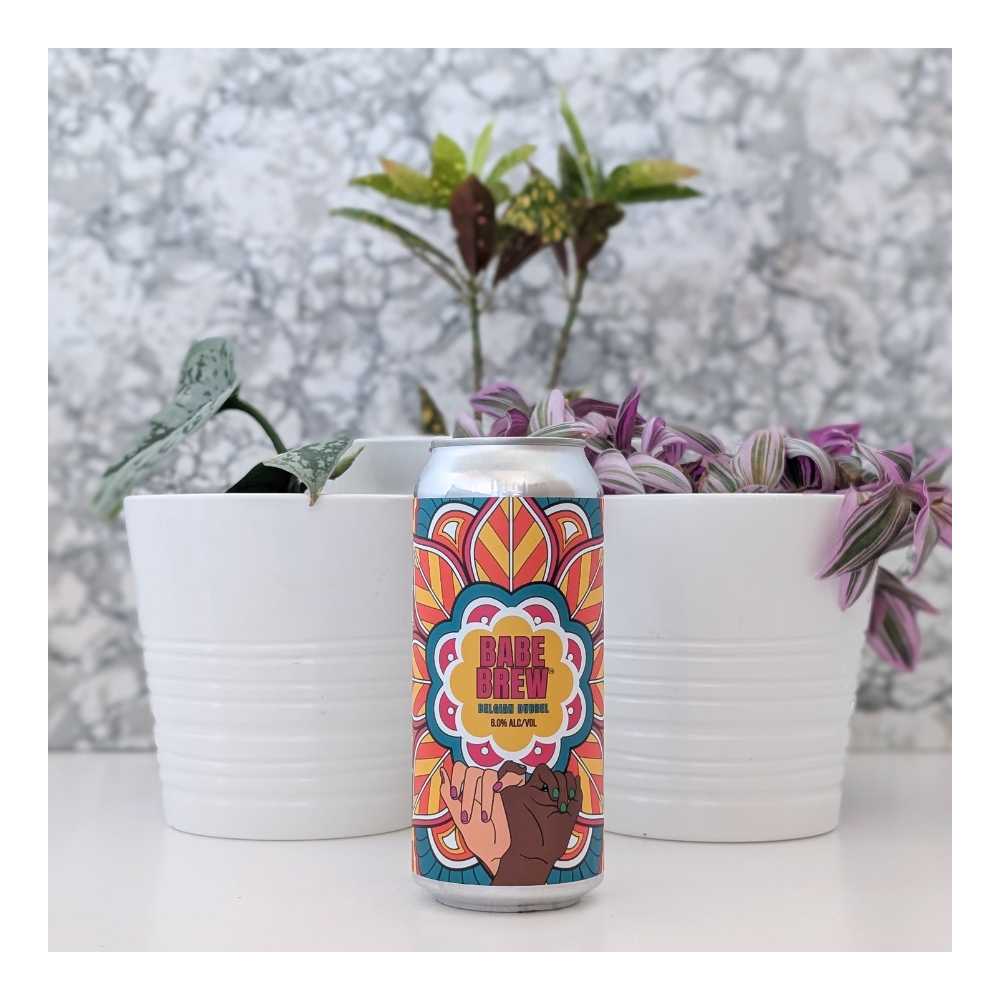 Babe Brew: Belgian Dubbel by Wild Winds Brewery, beer label