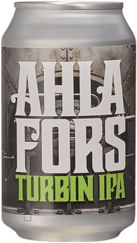 Turbin by Ahlafors Bryggerier, beer label