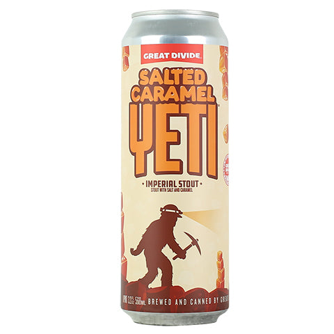 Great Divide Salted Caramel Yeti Imperial Stout by Great Divide Brewing Co, beer label