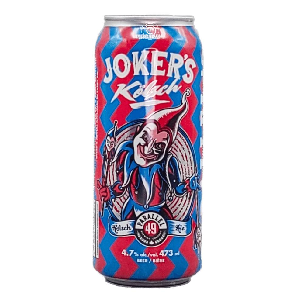 Parallel 49 Brewing Joker's Kolsch by Parelle 49 Brewing, beer label