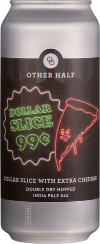 Dollar Slice With Extra Cheddar by Other Half Brewing, beer label