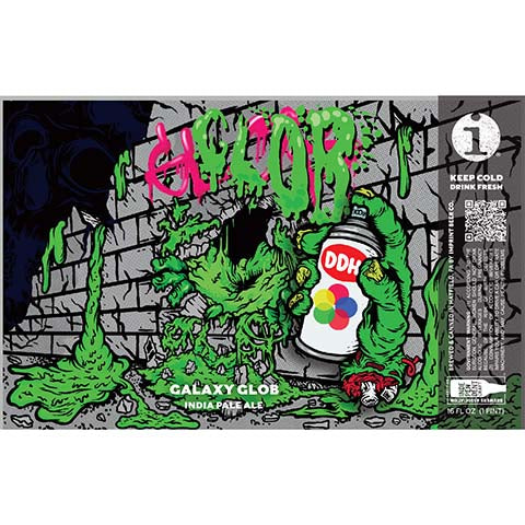 Imprint Galaxy Glob IPA by Imprint Beer Company, beer label