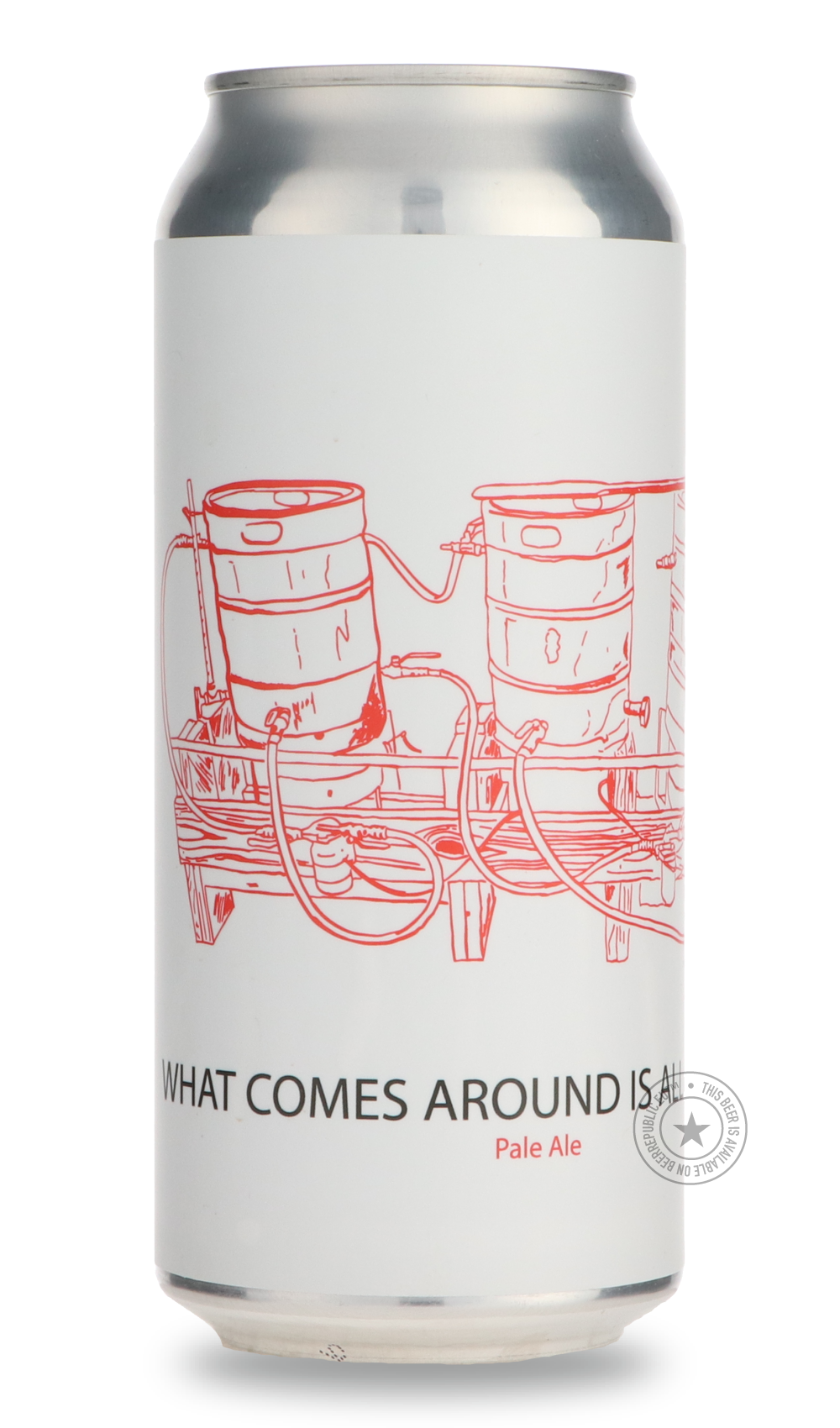 What Comes Around Is All Around by Fidens Brewing, beer label