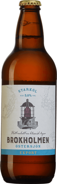 Brokholmen Östersjön Export by Sundance Wines, beer label