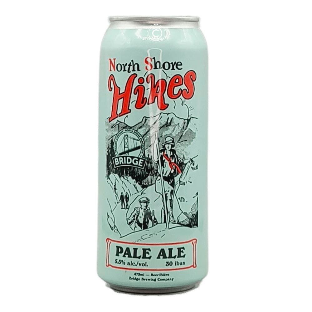 North Shore Pale Ale by Bridge Brewing Company, beer label