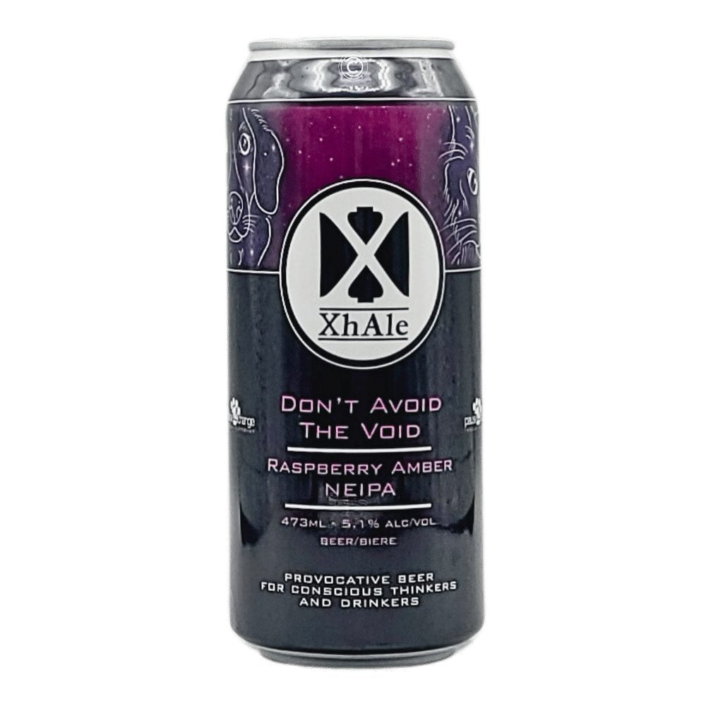 Don't Avoid the Void Hazy IPA by XhAle Brew Co., beer label