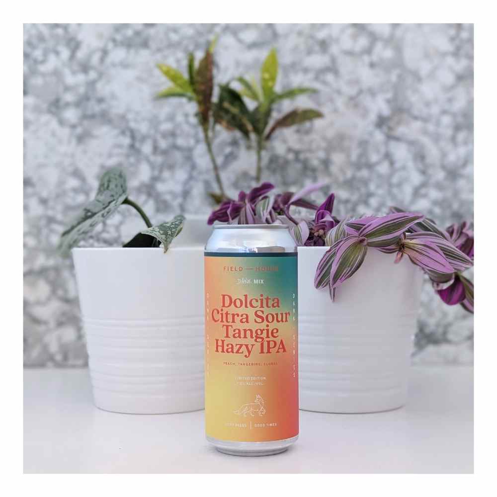 Dolcita Citra Sour Tangie Hazy IPA by Field House Brewing Co., beer label