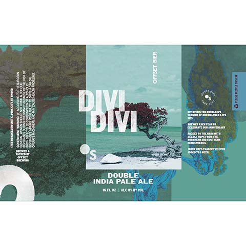 Offset Bier Divi Divi DIPA by Offset Brewing, beer label