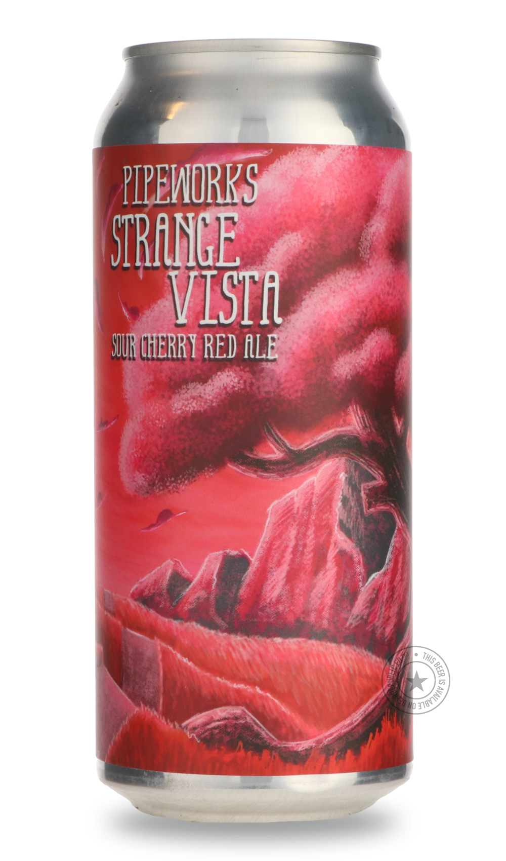 Strange Vista by Pipeworks Brewing Co, beer label