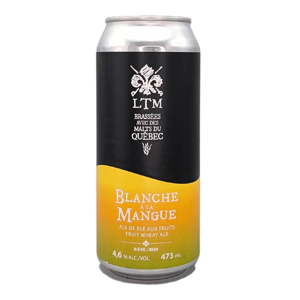 Blanche à La Mangue Witbier by Les Trois Mousquetaires, beer label