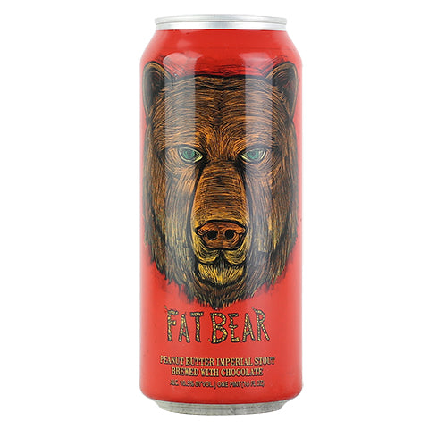 Hop Butcher Fat Bear Imperial Stout by Hop Butcher For the World, beer label