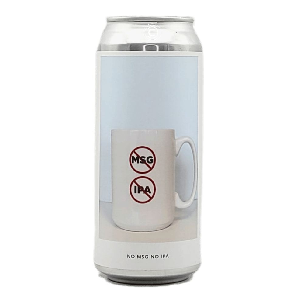 NYC x Monkish Brewing No MSG No IPA by Evil Twin Brewing, beer label