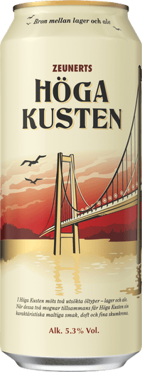 Zeunerts Höga Kusten by Kopparbergs Bryggeri, beer label