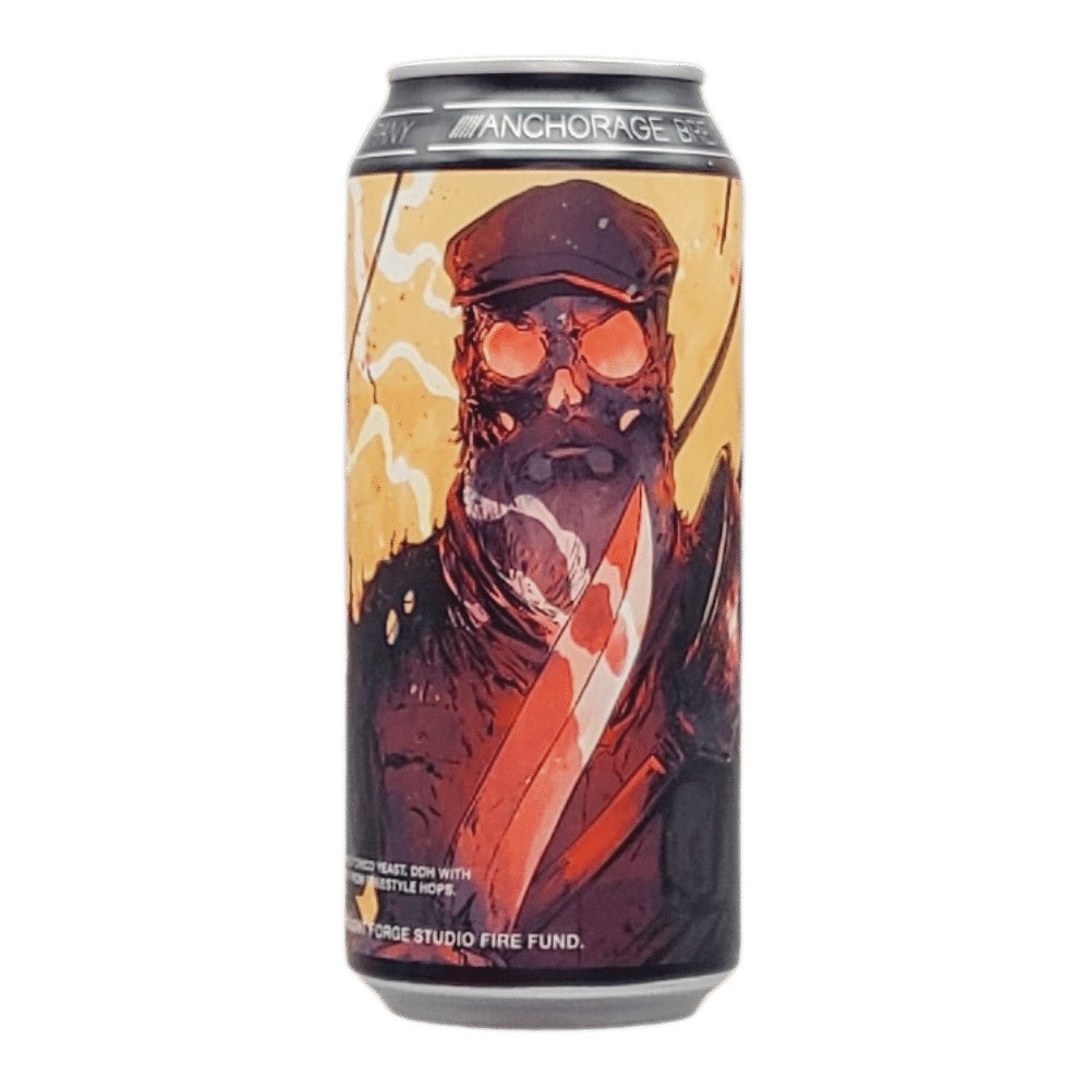 The Chopper IPA by Anchorage Brewing, beer label