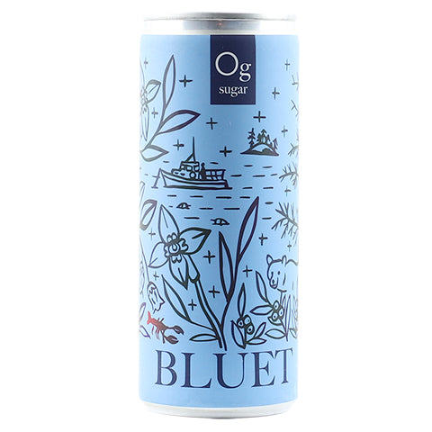 Bluet Maine Wild Blueberry Sparkling Wine by Bluet, beer label